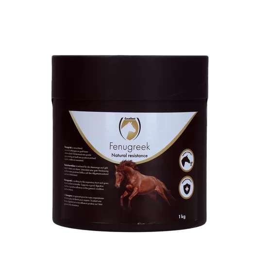 100 % натуральный высушенный и измельчённый пажитник Excellent Horse Fenugreek 1 кг / 2,5 кг